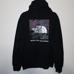 The North Face Graphic Hoodie – Black (Men’s L)